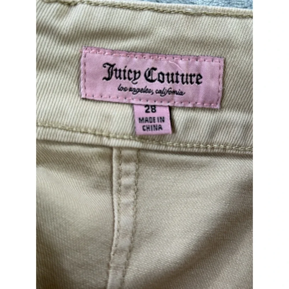 Juicy Couture Cargo Mini Skirt Belted Nomad Brown Khaki NWT Women's 28